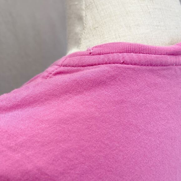 Ralph Lauren pony Y2K bubblegum pink single stitch short sleeve tee Small - Picture 7 of 13